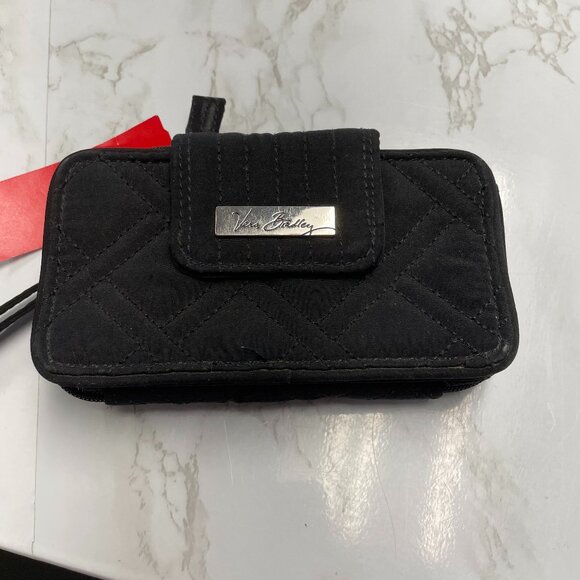 Vera Bradley Black Wallet - Picture 1 of 3